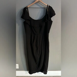 City Chic Flirtation Dress | Black | NWT‎